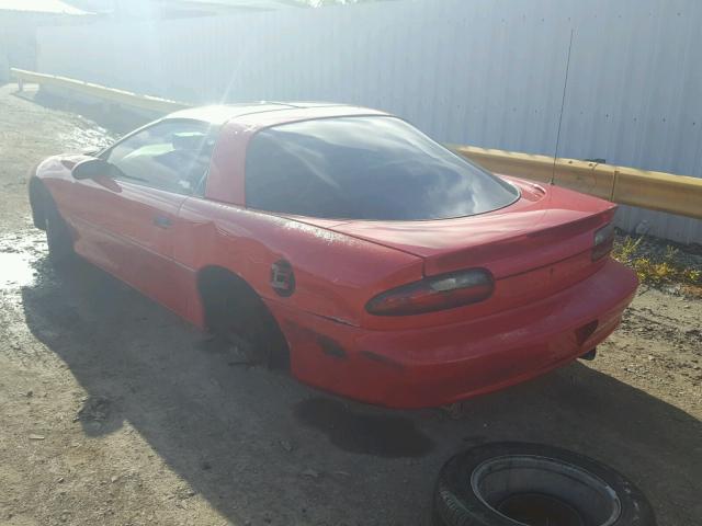 2G1FP22KXT2118181 - 1996 CHEVROLET CAMARO BAS 红色 照片 3