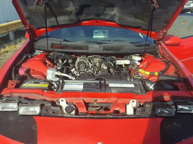 2G1FP22KXT2118181 - 1996 CHEVROLET CAMARO BAS 红色 照片 7