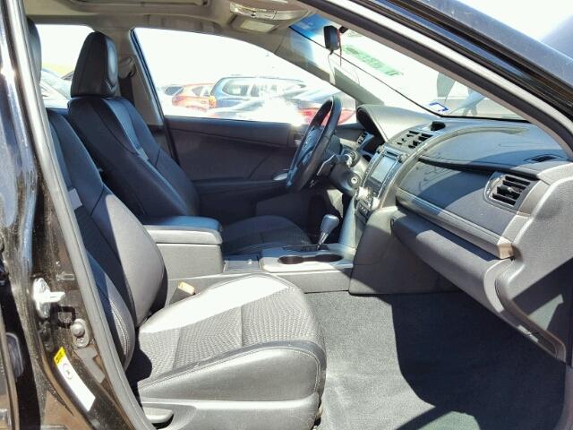 4T1BF1FK3CU015994 - 2012 TOYOTA CAMRY BASE BLACK photo 5