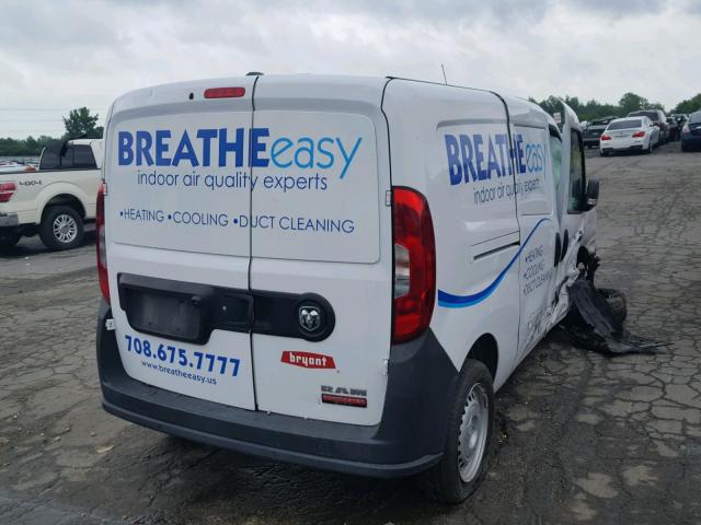 ZFBERFAT4F6A44442 - 2015 RAM PROMASTER WHITE photo 4