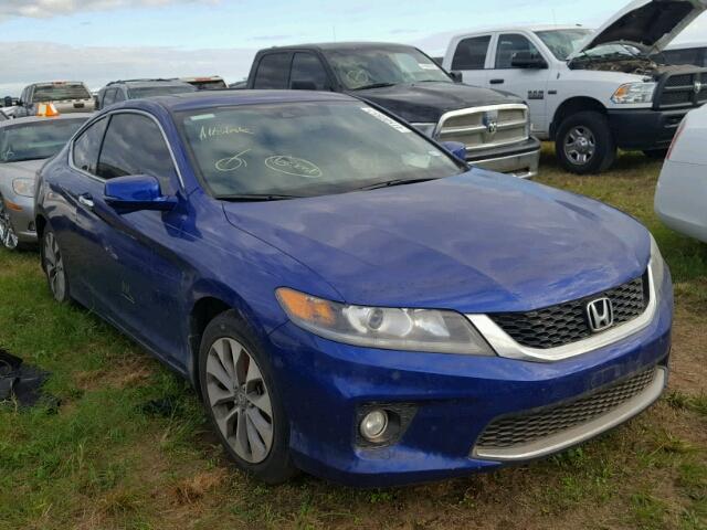 1HGCT1B87FA000837 - 2015 HONDA ACCORD BLUE photo 1