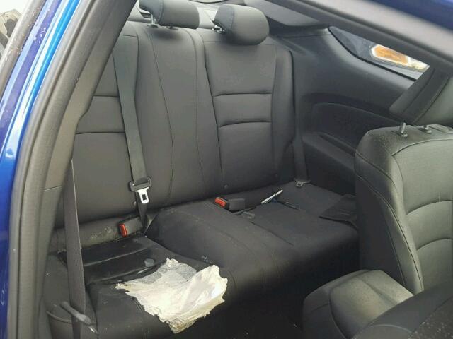 1HGCT1B87FA000837 - 2015 HONDA ACCORD BLUE photo 6