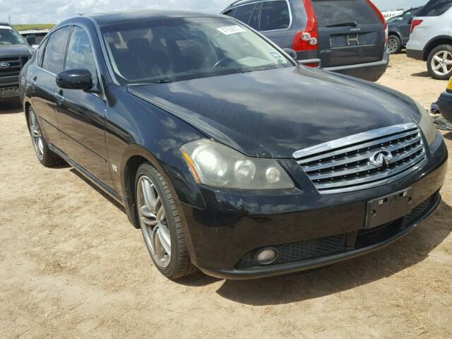 JNKBY01E27M404172 - 2007 INFINITI M45 BLACK photo 1