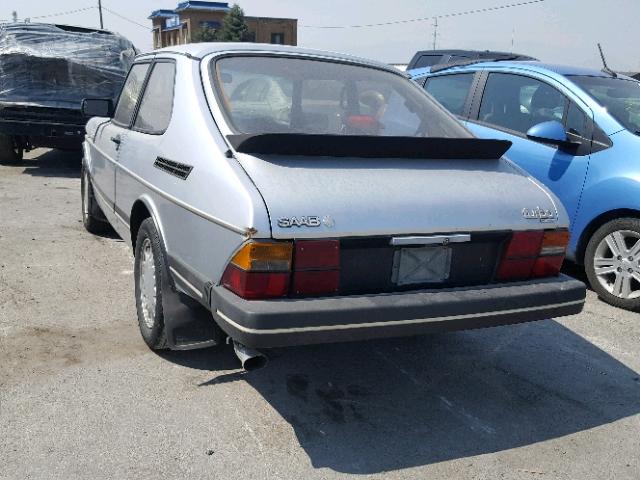 YS3AT35L1F1012895 - 1985 SAAB 900 SILVER photo 3