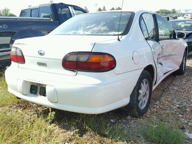 1G1NE52M0X6138027 - 1999 CHEVROLET MALIBU LS WHITE photo 4