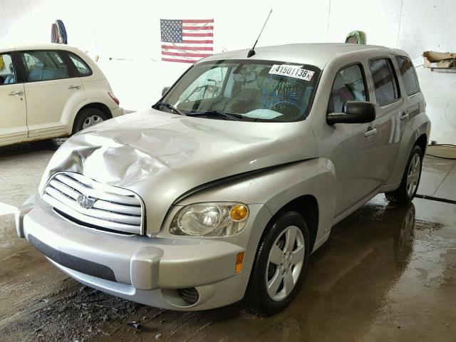 3GNCA13B69S604761 - 2009 CHEVROLET HHR LS SILVER photo 2