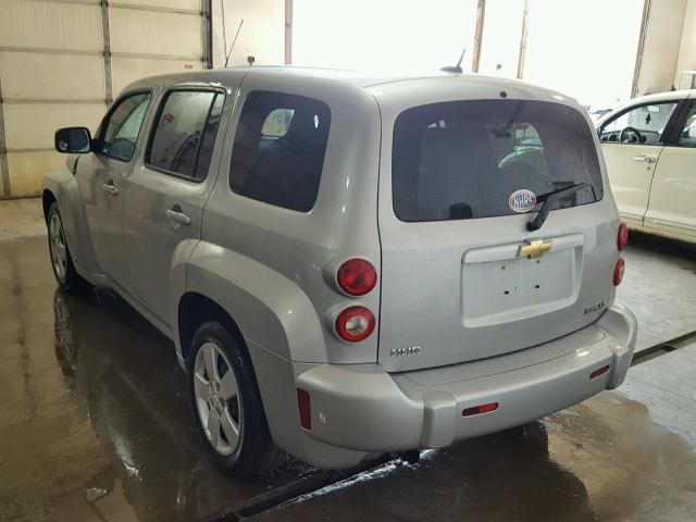 3GNCA13B69S604761 - 2009 CHEVROLET HHR LS SILVER photo 3