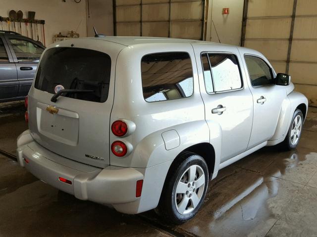 3GNCA13B69S604761 - 2009 CHEVROLET HHR LS SILVER photo 4