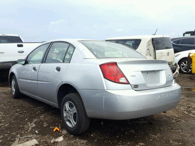 1G8AF52F34Z210816 - 2004 SATURN ION LEVEL SILVER photo 3