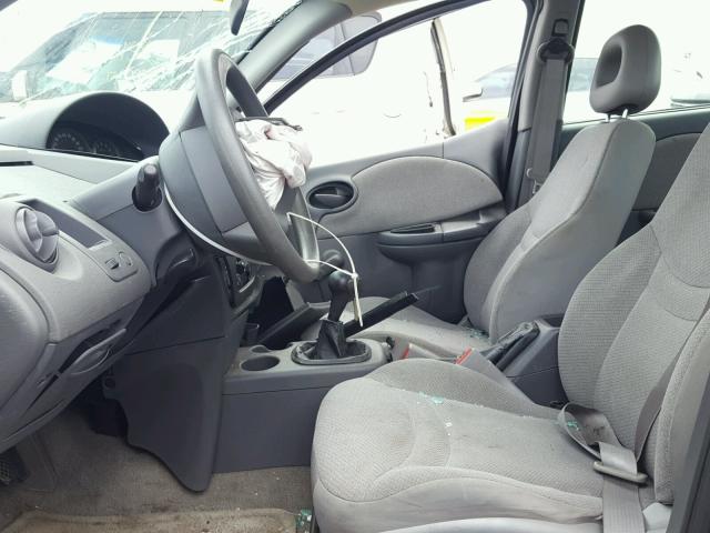1G8AF52F34Z210816 - 2004 SATURN ION LEVEL SILVER photo 5