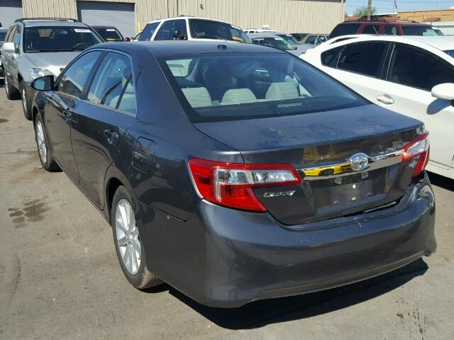 4T4BF1FK0DR290973 - 2013 TOYOTA CAMRY L CHARCOAL photo 3