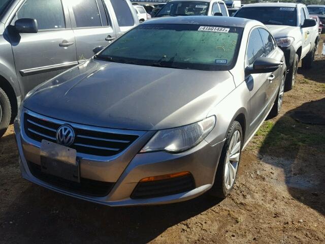 WVWMN7AN1CE516946 - 2012 VOLKSWAGEN CC BEIGE photo 2