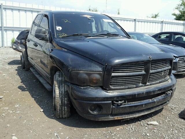 3D7KR28C05G839101 - 2005 DODGE RAM 2500 S BLACK photo 1