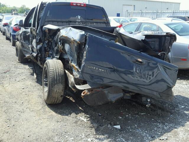 3D7KR28C05G839101 - 2005 DODGE RAM 2500 S BLACK photo 3