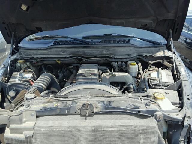 3D7KR28C05G839101 - 2005 DODGE RAM 2500 S BLACK photo 7
