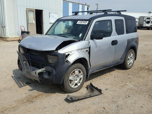 5J6YH28318L003533 - 2008 HONDA ELEMENT LX SILVER photo 2