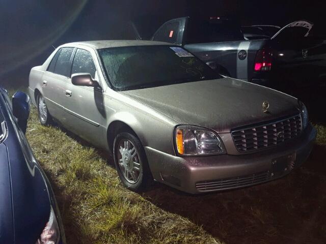 1G6KD54Y44U247923 - 2004 CADILLAC DEVILLE BEIGE photo 1