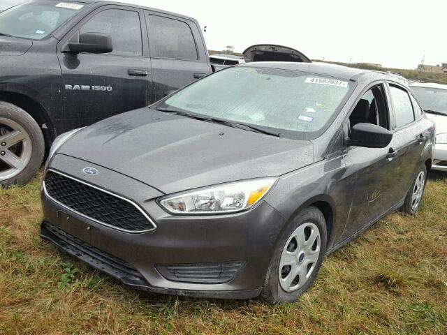 1FADP3E27GL220954 - 2016 FORD FOCUS GRAY photo 2