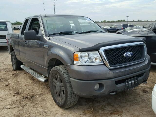 1FTPX14V26NB12929 - 2006 FORD F150 GRAY photo 1