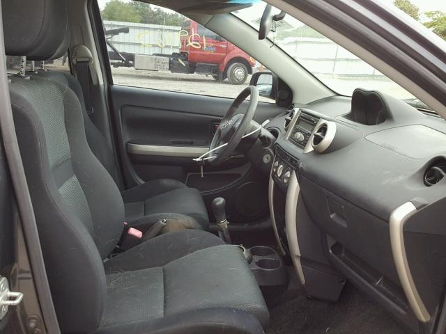 JTKKT624460159513 - 2006 TOYOTA SCION XA ნაცრისფერი ფოტო 5