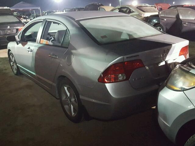 1HGFA16868L093306 - 2008 HONDA CIVIC SILVER photo 3