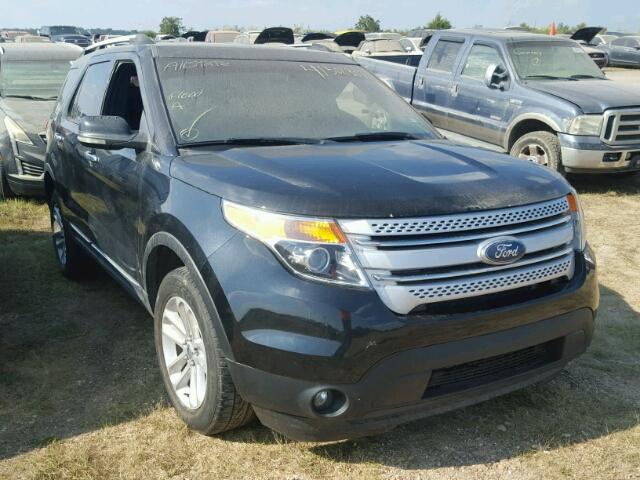 1FMHK8D83BGA12743 - 2011 FORD EXPLORER X BLACK photo 1