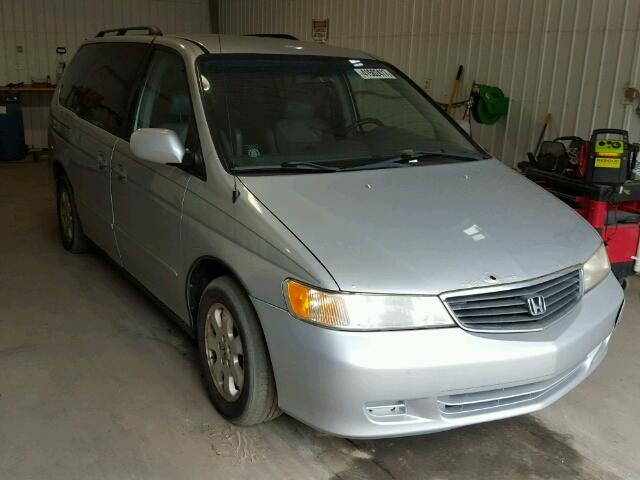 5FNRL18092B048626 - 2002 HONDA ODYSSEY EX GRAY photo 1