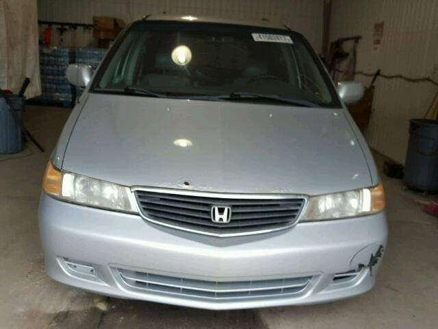 5FNRL18092B048626 - 2002 HONDA ODYSSEY EX GRAY photo 9