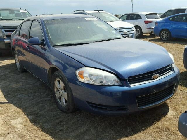 2G1WT58K269236306 - 2006 CHEVROLET IMPALA LT BLUE photo 1