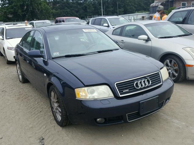 WAULD64B84N004481 - 2004 AUDI A6 2.7T QU BLUE photo 1