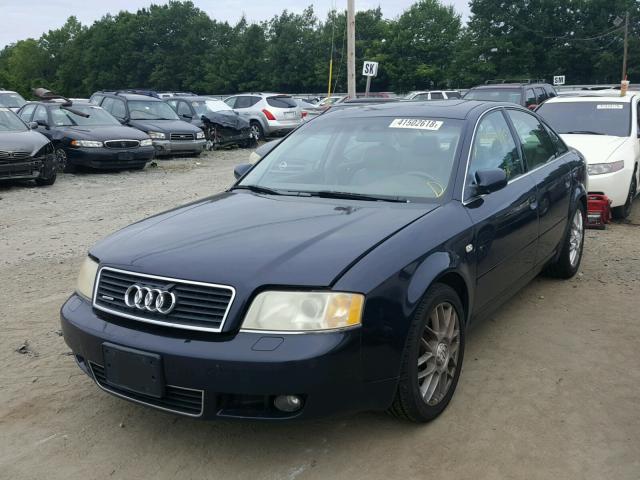 WAULD64B84N004481 - 2004 AUDI A6 2.7T QU BLUE photo 2