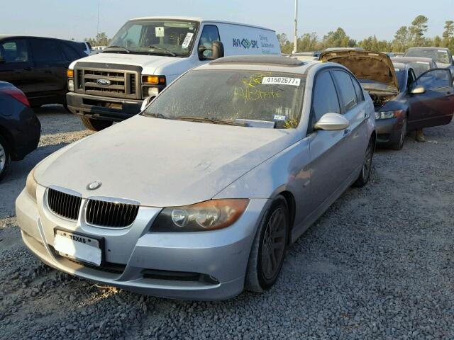 WBAVB13546PT10629 - 2006 BMW 325 I SILVER photo 2