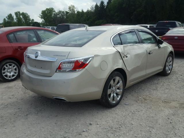 1G4GH5E32DF265962 - 2013 BUICK LACROSSE P TAN photo 4