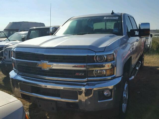 1GC1KWE80GF177655 - 2016 CHEVROLET SILVERADO SILVER photo 2