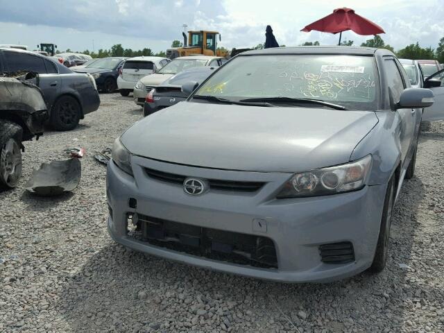 JTKJF5C7XD3060728 - 2013 TOYOTA SCION TC 灰色 照片 2