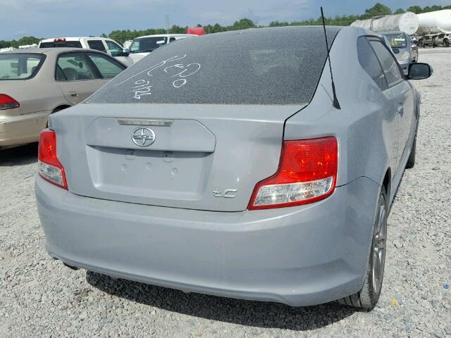 JTKJF5C7XD3060728 - 2013 TOYOTA SCION TC 灰色 照片 4