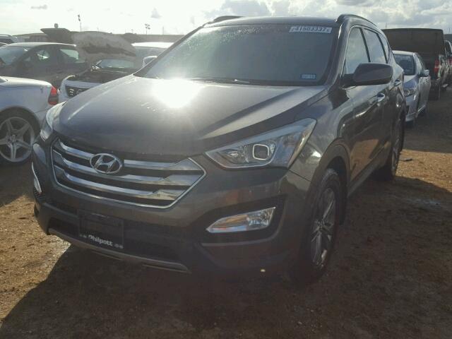 5XYZU3LB5DG059829 - 2013 HYUNDAI SANTA FE S GRAY photo 2