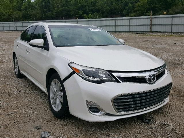 4T1BK1EB0DU061961 - 2013 TOYOTA AVALON BAS WHITE photo 1