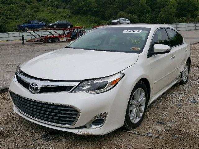 4T1BK1EB0DU061961 - 2013 TOYOTA AVALON BAS WHITE photo 2