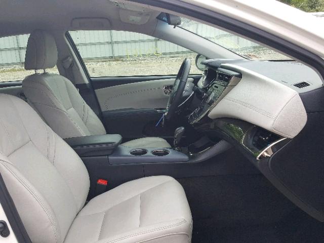 4T1BK1EB0DU061961 - 2013 TOYOTA AVALON BAS WHITE photo 5