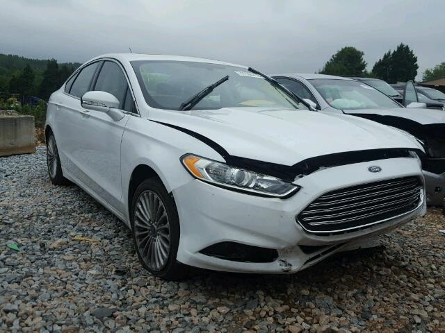 3FA6P0K98GR219709 - 2016 FORD FUSION TIT WHITE photo 1