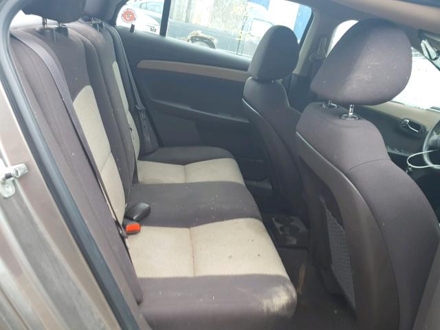 1G1ZB5E18BF113896 - 2011 CHEVROLET MALIBU LS Qəhvəyi foto 6