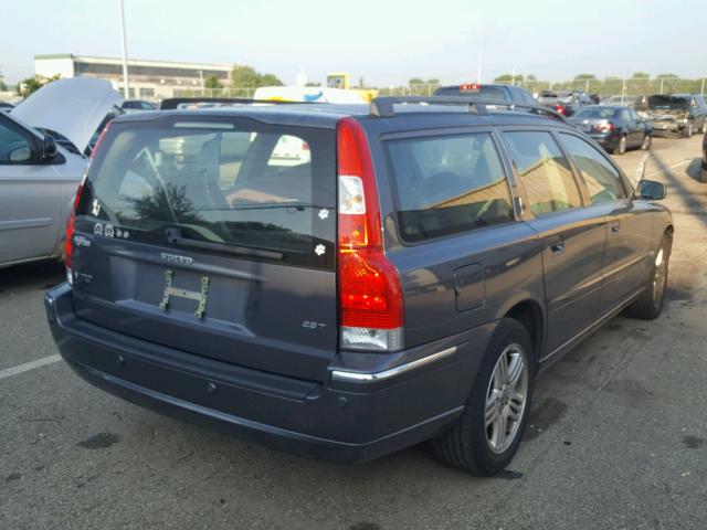 YV1SW592862555178 - 2006 VOLVO V70 2.5T GRAY photo 4