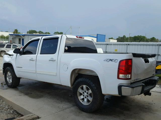 3GTEK23MX9G162155 - 2009 GMC SIERRA WHITE photo 3