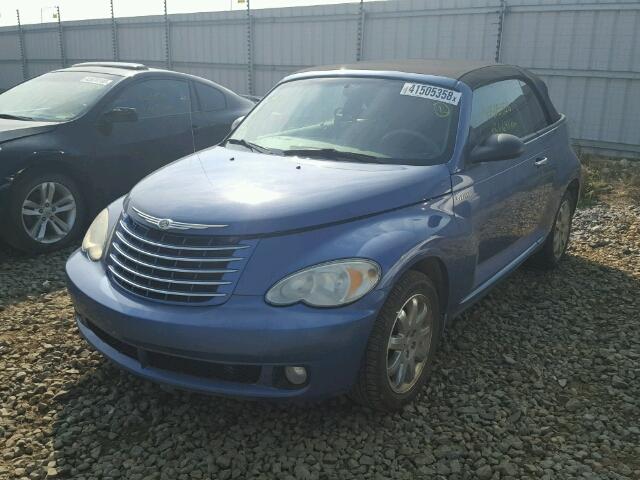 3C3JY55X96T217319 - 2006 CHRYSLER PT CRUISER BLUE photo 2