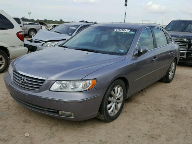 KMHFC46F38A304476 - 2008 HYUNDAI AZERA GRAY photo 2