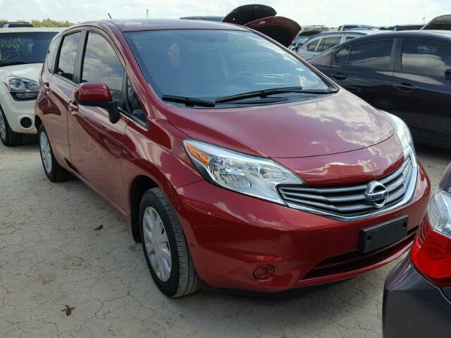 3N1CE2CPXEL432949 - 2014 NISSAN VERSA NOTE RED photo 1