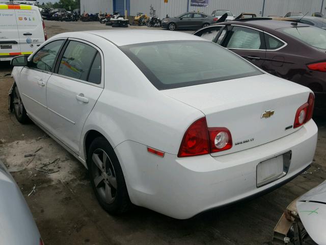 1G1ZC5EU2BF355560 - 2011 CHEVROLET MALIBU 1LT თეთრი ფოტო 3