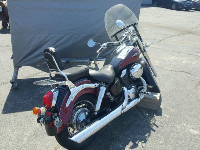 JH2RC4463XM103413 - 1999 HONDA VT750 CD2 MAROON photo 4