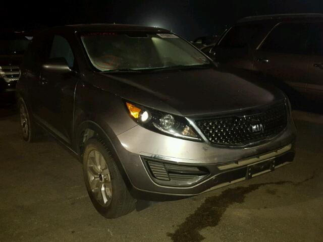 KNDPB3AC2G7845369 - 2016 KIA SPORTAGE L GRAY photo 1